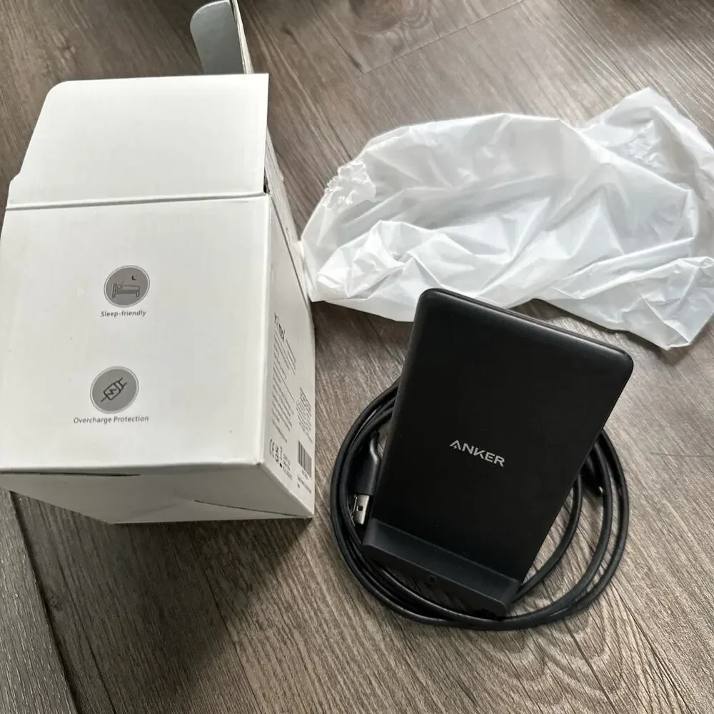 Anker PowerWave 10 A2524 Qi Charger iPhone Android Wireless 10W
